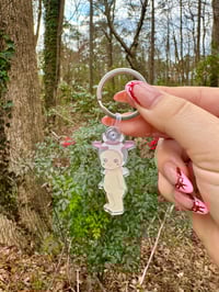 cow keychain