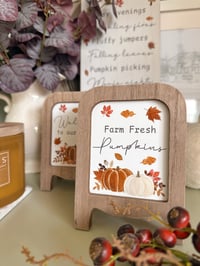 Image 1 of SALE! Autumn Easels (2 Styles )