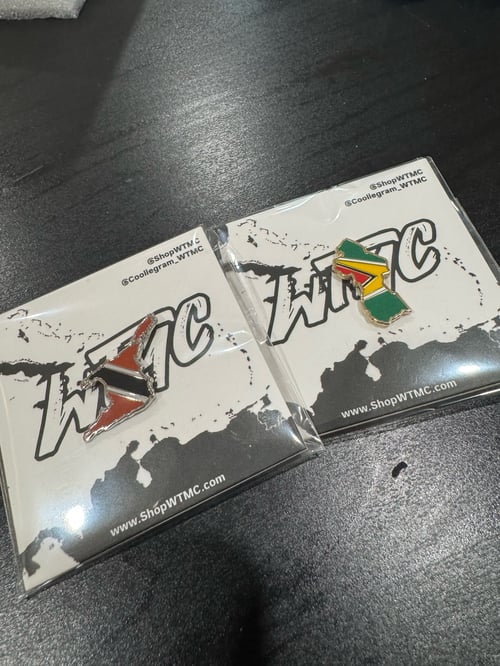 Image of Trinidad & Guyana Flag Pins 