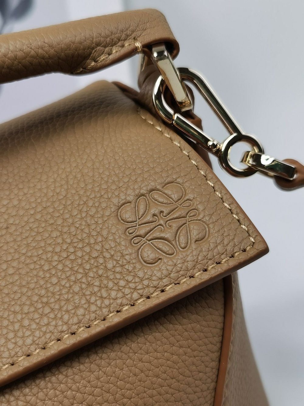 Loewe Grained Leather Puzzle Bag