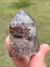 Image 2 of Red Rutile & Quartz Generator #2608