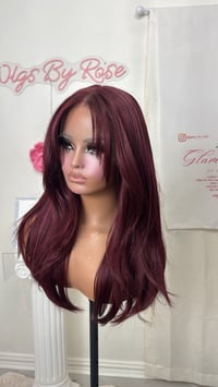 Image 13 of Cherry curtain bangs luxury (ready to ship) 