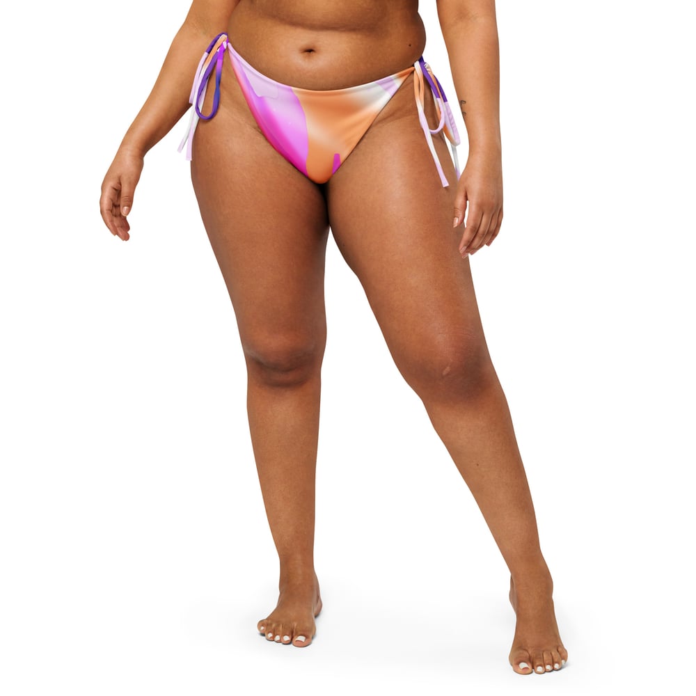 Image of Purple Dream String Bikini Bottom