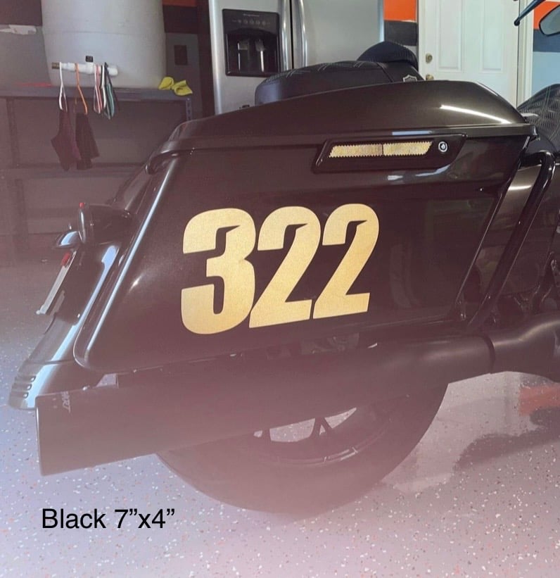 Race Number | WrightKustoms