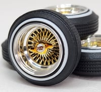 Image 1 of 1:25 13" straight lace gold/chrome