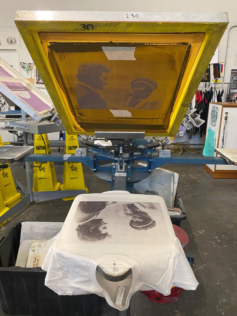 Image of Clara Bow & Gilbert Roland t-shirt