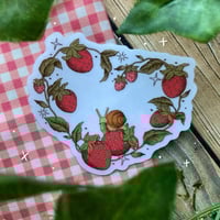 strawberry lover stickers