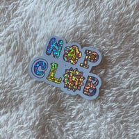 Image 1 of Nap Club Sticker! 