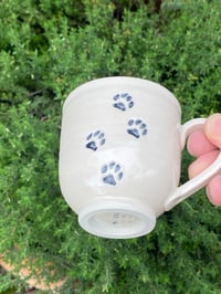 Image 5 of Paw print small mug