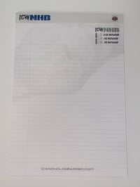 Image 4 of ICW NHB Notepads & Stationary