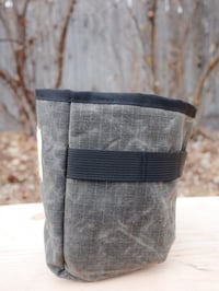 Image 2 of Honey pot stem bag - olive gridstop