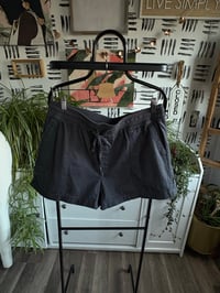 Image 1 of Gap drawstring navy shorts 