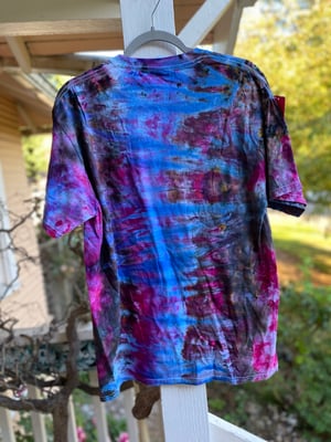 Image of LARGE Godzilla Be Gay Do Crime Tie Dye Shirt 2