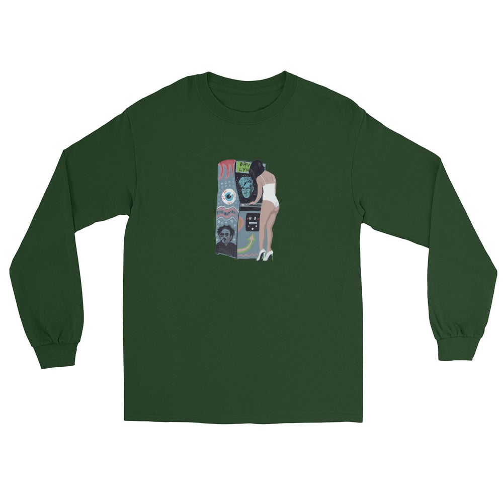 Image of A STRANGE ARCADE GAME LONG SLEEVE SHIRT
