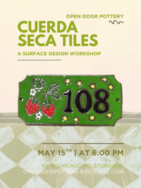 Image 1 of Cuerda Seca Tiles Workshop
