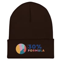 Image 3 of 30% Formula Logo Cuffed Beanie