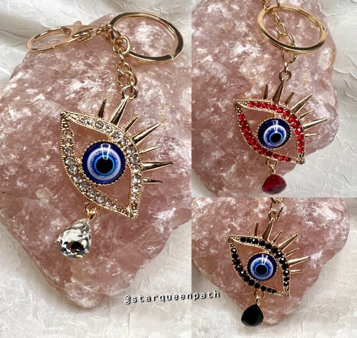 Evil Eye Key Rings