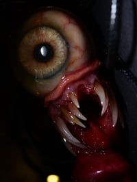 Image 4 of Twisted tongue pendant, Orange Glow, ooak