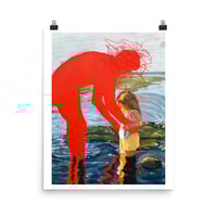 Image 4 of "I remember you in the ocean" print