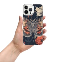 Image 18 of Grunge Goth Style Cottagecore Moth Clear Case for iPhone®