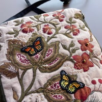 Image 5 of Beaded Butterfly Sided Purse With Back Pocket