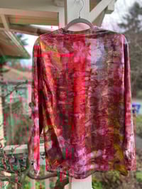 Image 3 of MILF Man I Love Frogs Tie Dye Long Sleeve Shirt Size Medium