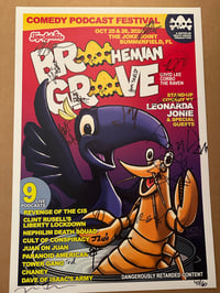Image 3 of BROHEMIAN GROVE EVENT POSTER 2024 Comic Leonarda Jonie