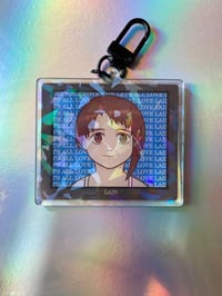 Image 1 of Serial Experiments Lain TV Acrylic Charm