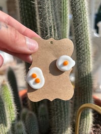 Image 1 of “eggcellent” egg hat pins (2-pack)