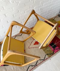 Image 8 of Chaise Traîneau Baumann fleurs