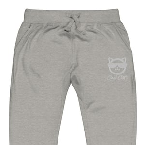 Image of White Cool Cat Sweatpants