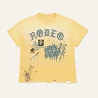 Image 1 of Four Horsemen Tee (Sunfaded Yellow)