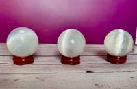 Mini Selenite Spheres