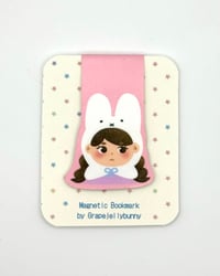Bunny Hat Magnetic Bookmark 