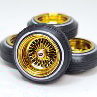 Image 2 of 1:25 13" straight lace gold