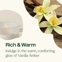 Image 2 of Vanilla Amber Naturally Scented Candle