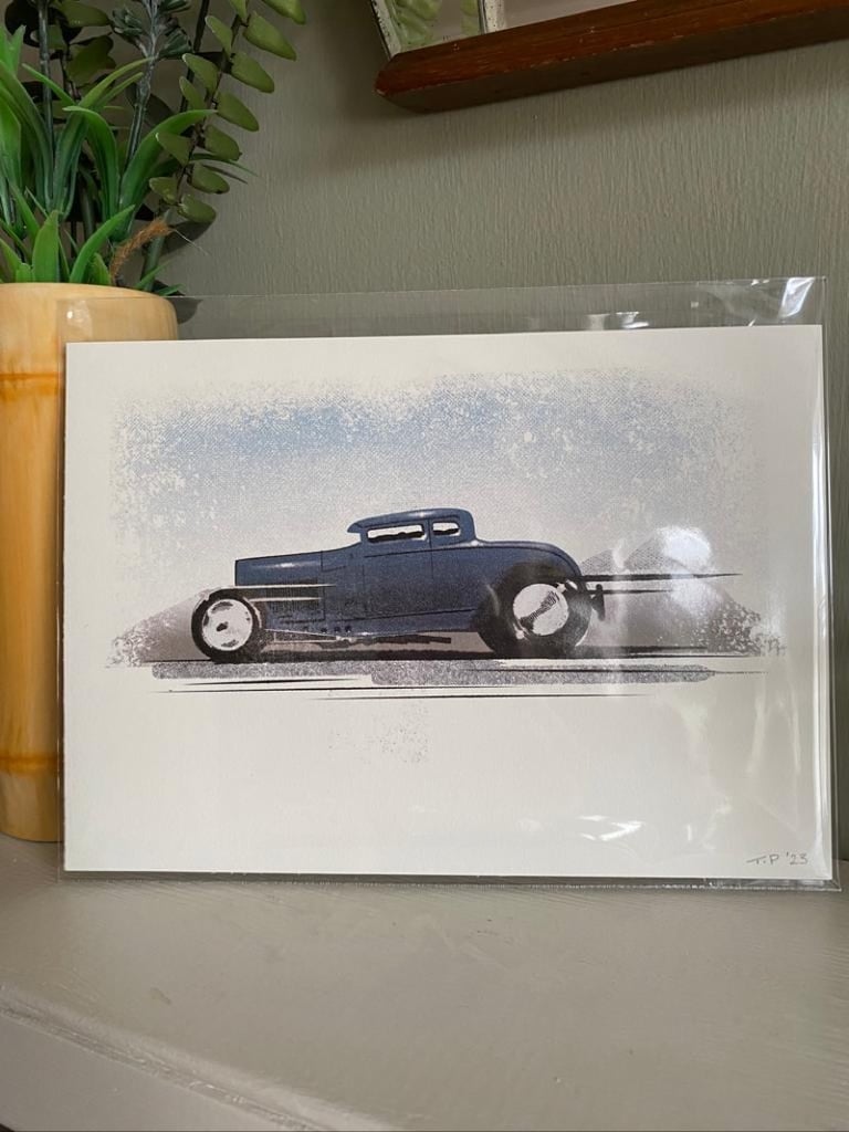 Original limited edition art prints - A5