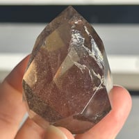 Image 3 of Smoky Quartz Faceted Flame (18A)