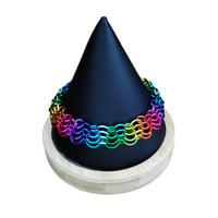 Image 1 of Rainbow Shift Sonic Waves Bracelet