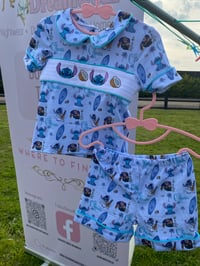 Image 1 of stitch pyjamas 