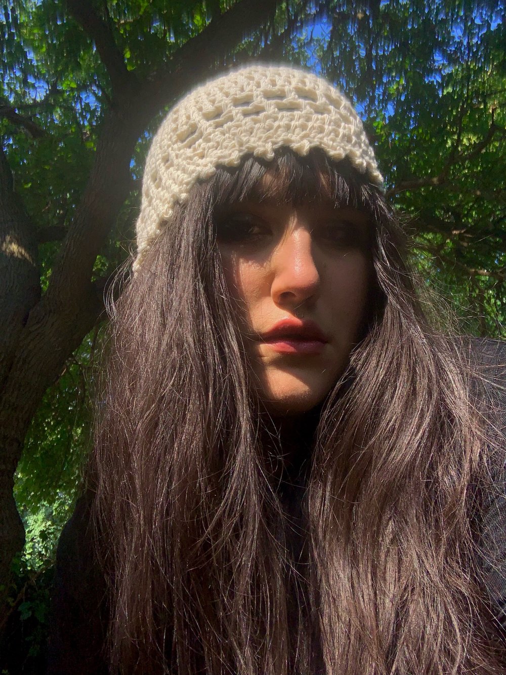 Image of White Garden Cap