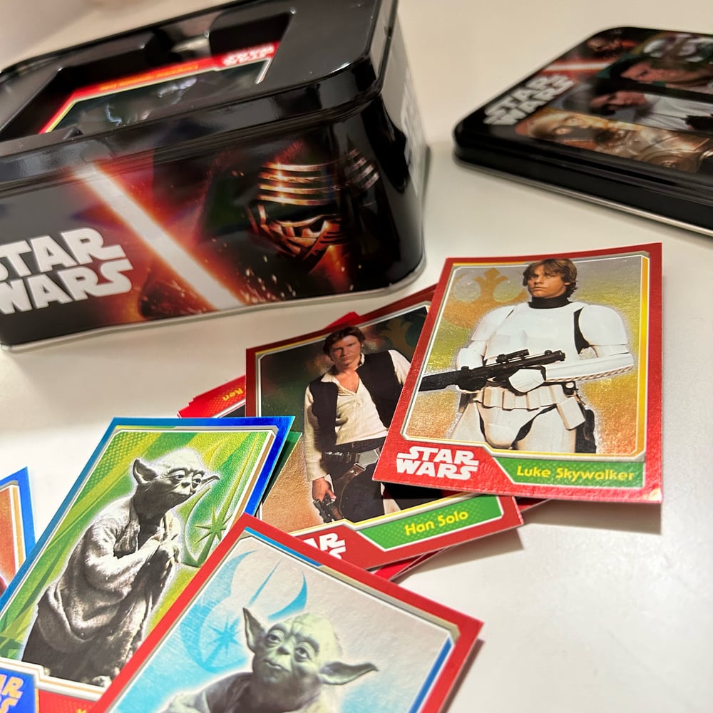 Image of CARTES COLLECTOR TIN STAR WARS DISNEY