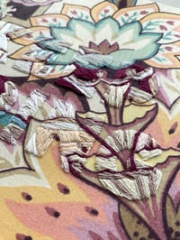 Image 3 of Original Secret Word Embroidery Artwork - “KEEP GOING” 