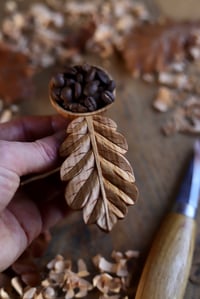 Image 10 of Oak Leaf—Coffee Scoop