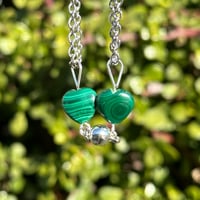 Malachite Necklace Set 