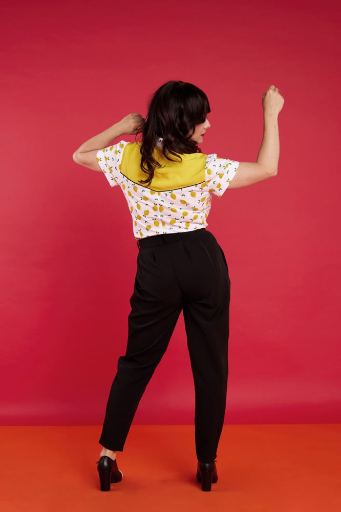 Image of Pantalon Burning Love negro
