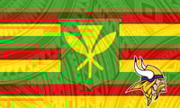 Vikings Flag Kanaka Maoli