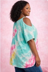 Image 4 of New 3X Jolie & Joy Open shoulder Top #860*8