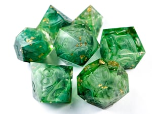 Image of Lucky Fields dice set (inked upon order) 
