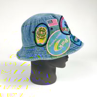 Image 3 of Patch Jean Bucket Hat 01